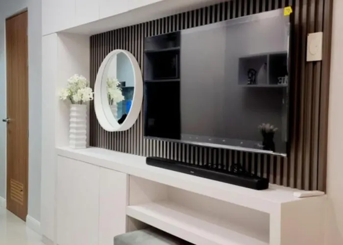 Stylish Modern At Shore Residences Moa Apartment